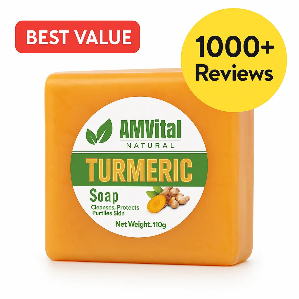 AMVital Turmeric Soap bar pack 1 main