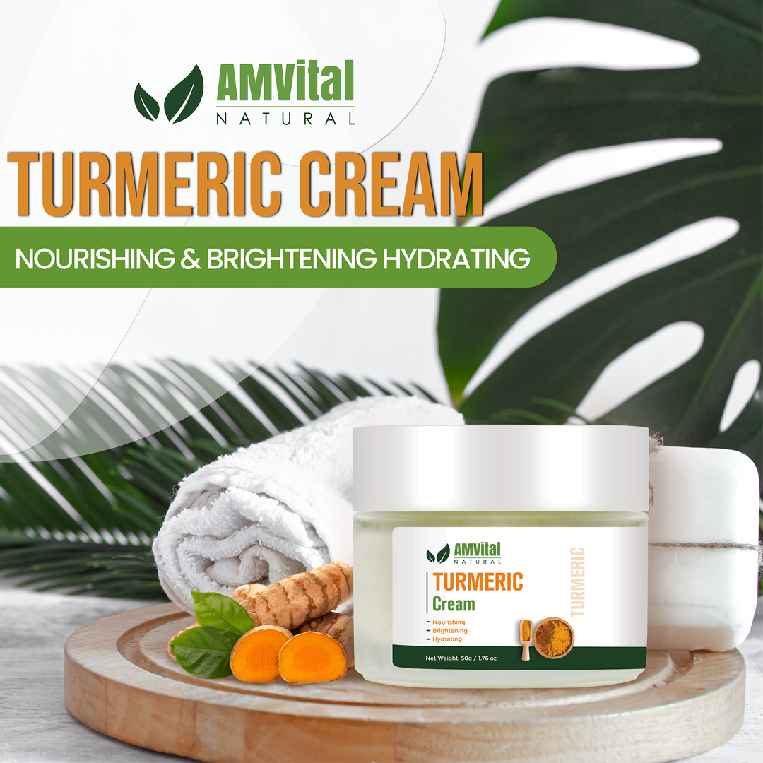 Turmeric Face Cream – Ultimate Skin Brightening & Acne-Fighting Formula